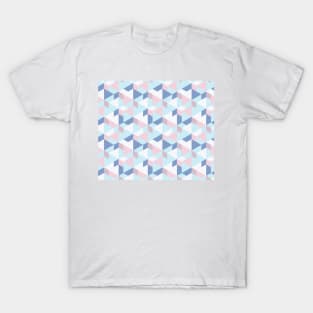 Pink Diamond Pattern T-Shirt